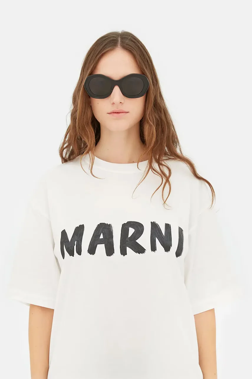 Marni Слънчеви очила Ulawun Vulcano Black