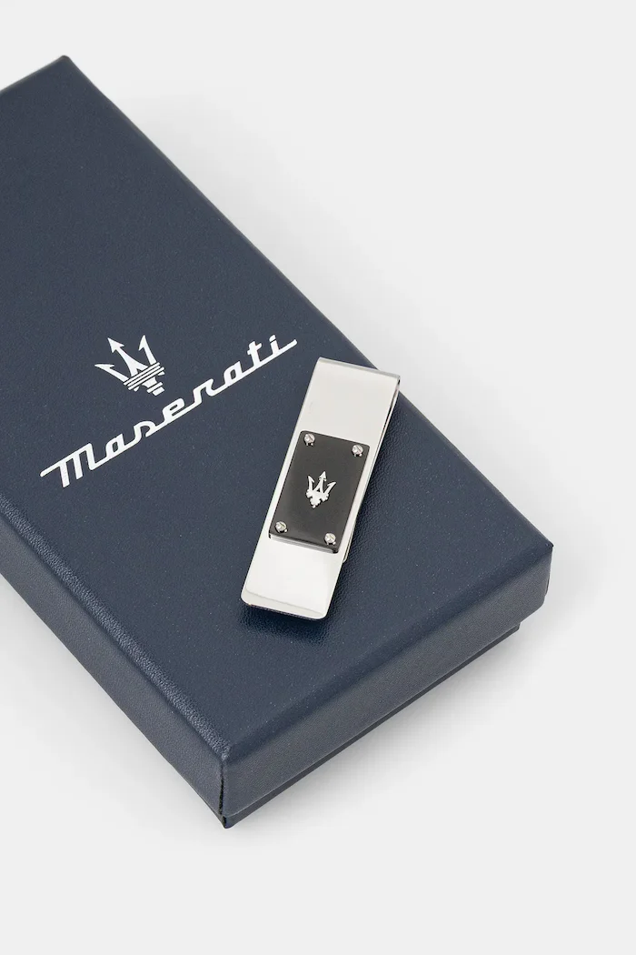 Maserati Щипка за банкноти ICONIC в сребристо JM225AVD93