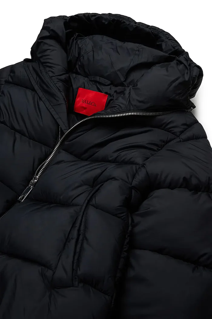 MAX&Co. капитонирано яке за деца MAXJ61F JACKET черно MX0366