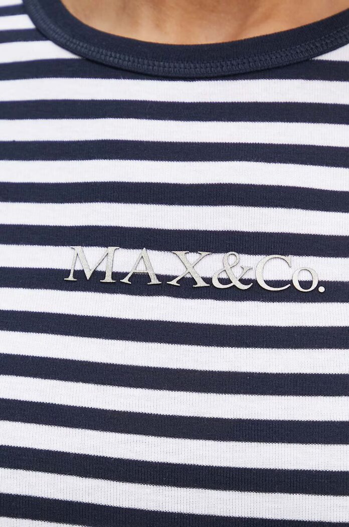 MAX&Co. Памучна тениска в тъмносиньо 2428976014200