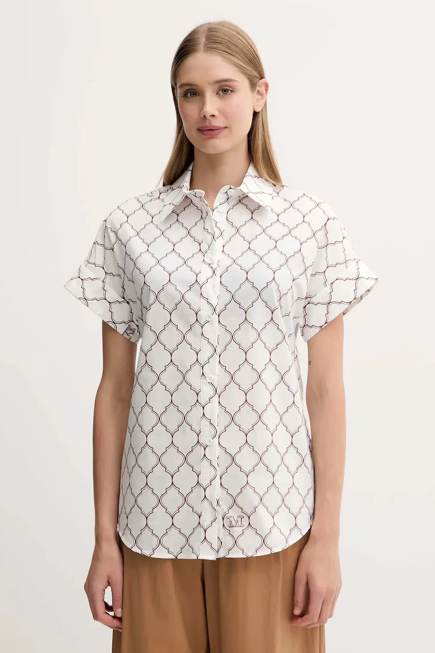 Max Mara Beachwear Памучна риза