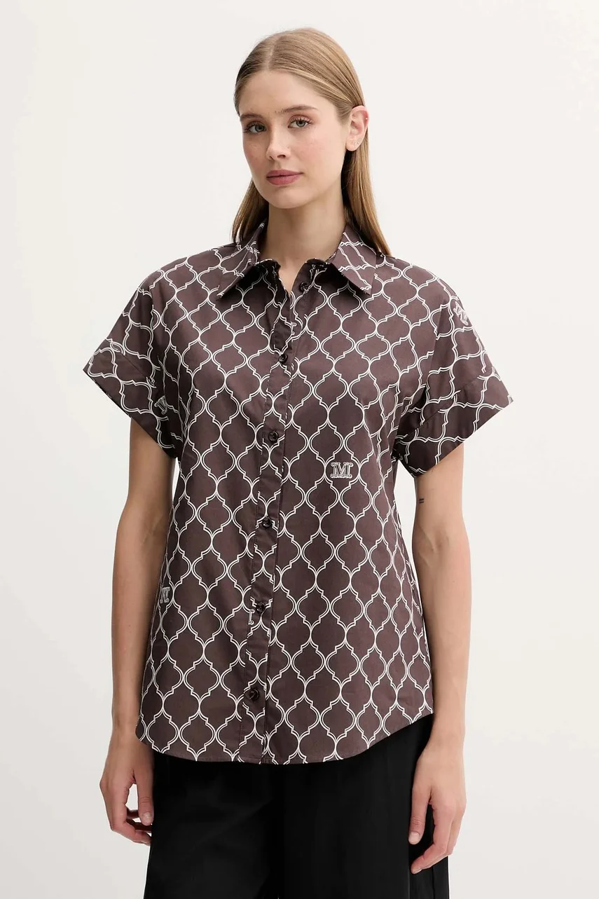 Max Mara Beachwear Памучна риза