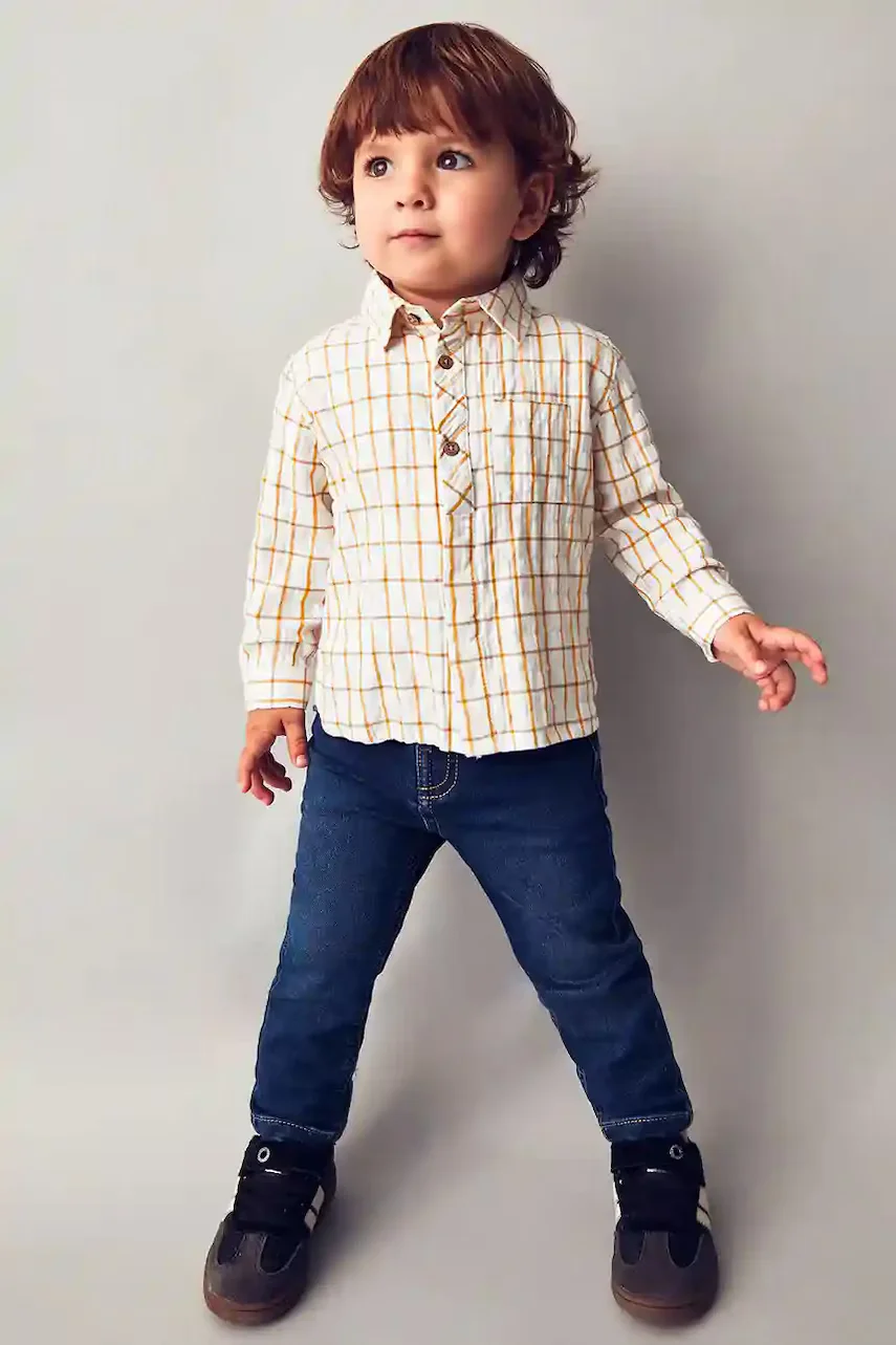 Mayoral Бебешки дънки soft denim