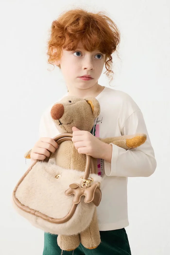 Mayoral чанта crossbody за деца бежова 10320