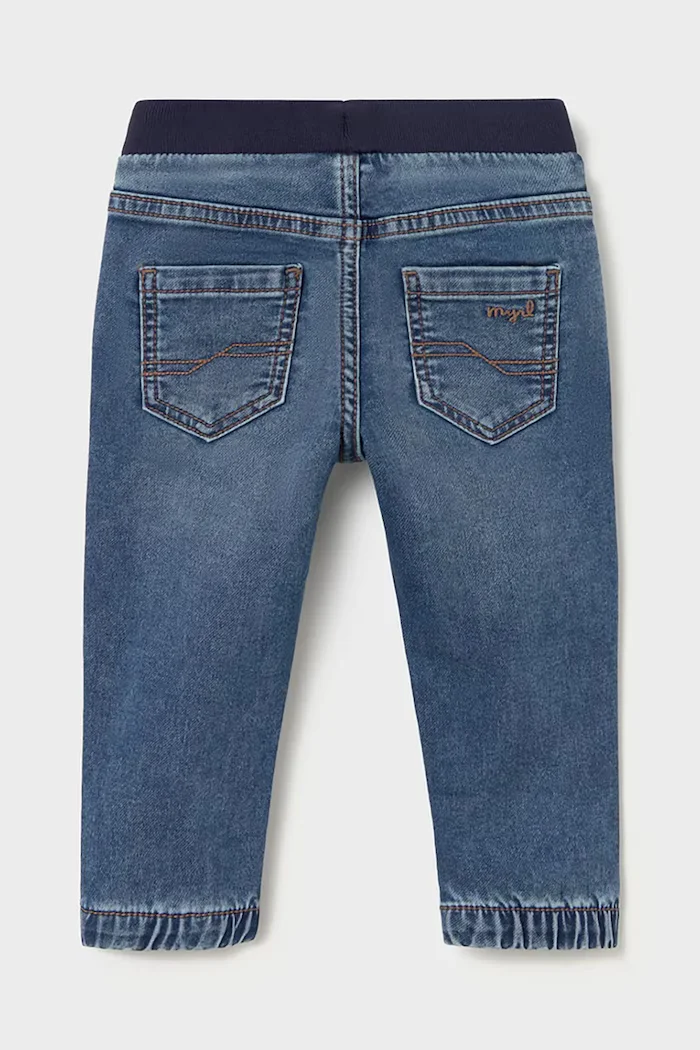 Mayoral дънки jogger за деца soft denim jogger сини 2543