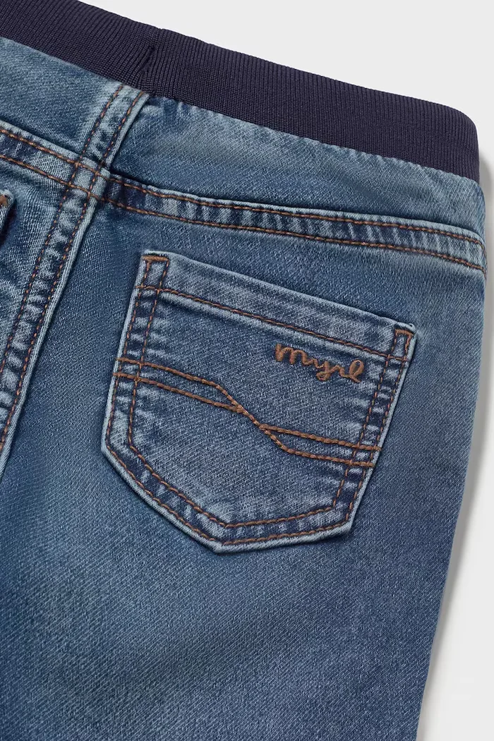 Mayoral дънки jogger за деца soft denim jogger сини 2543