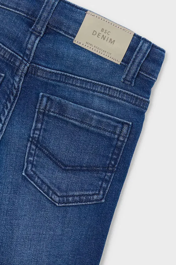 Mayoral дънки slim fit за деца slim fit basic сини 504