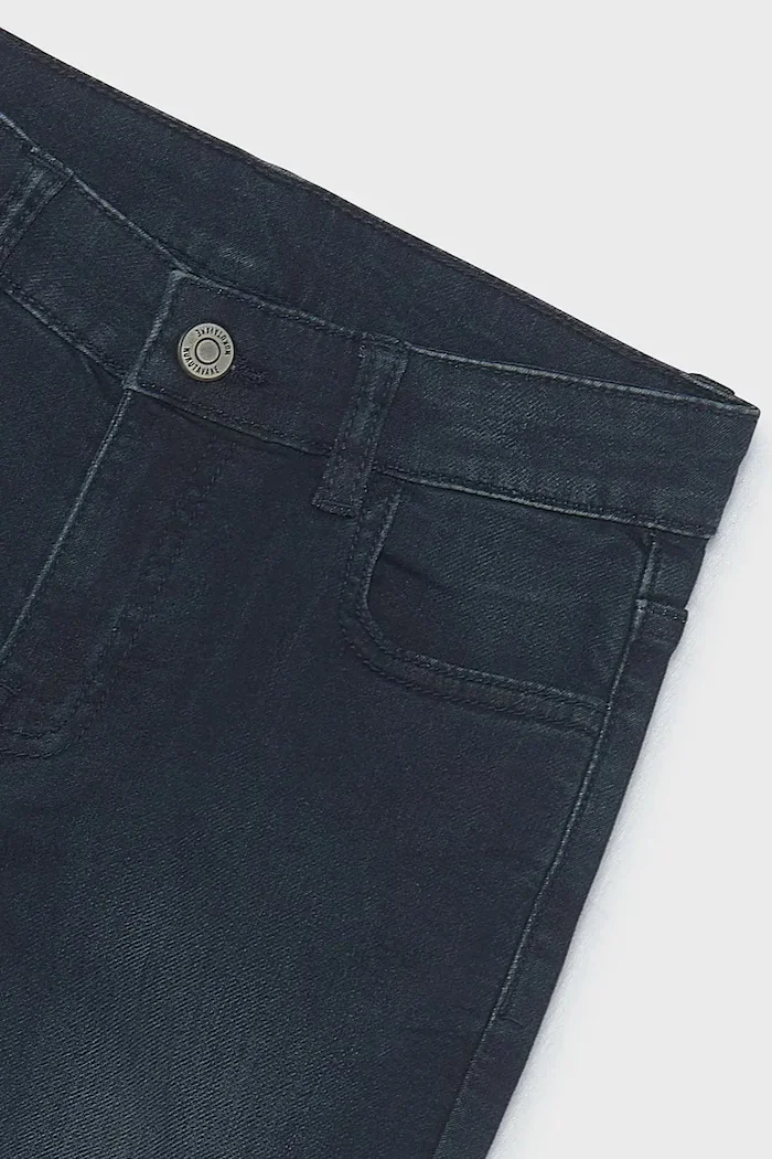 Mayoral дънки straight за деца soft denim тъмносини 7509