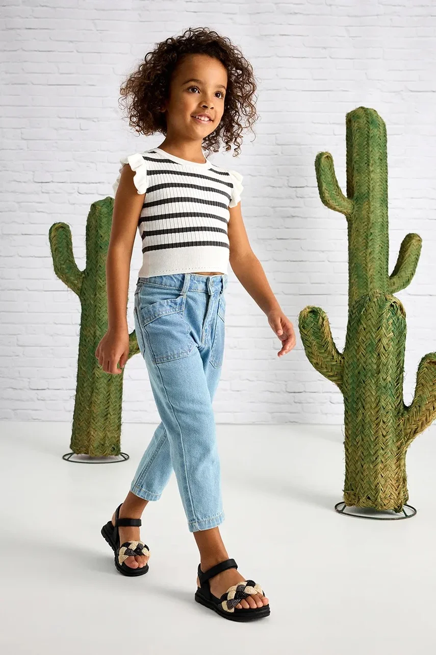 Mayoral Детски дънки mom fit