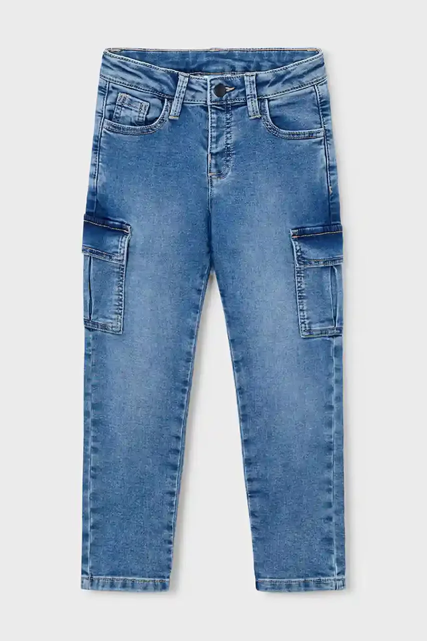 Mayoral Детски дънки soft denim cargo