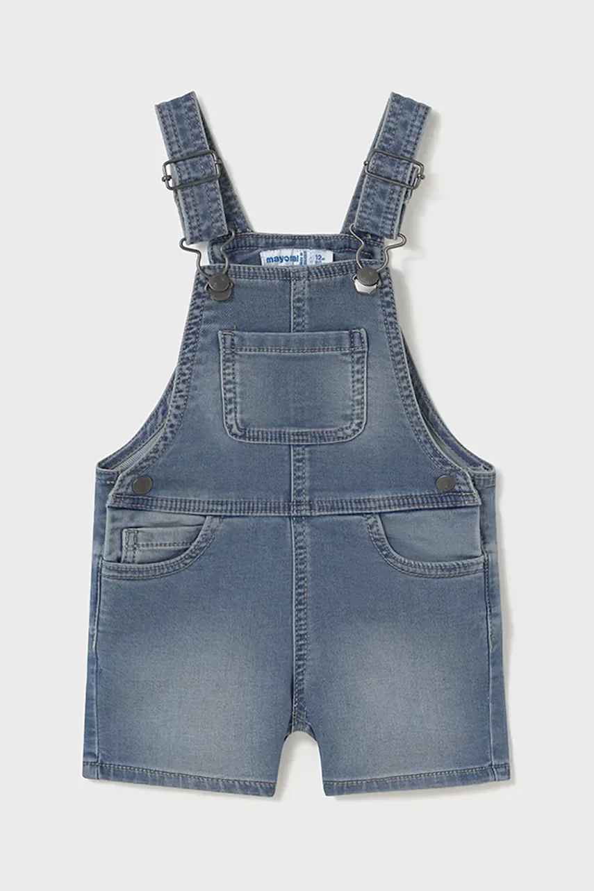 Mayoral Детски дънков къс панталон soft denim