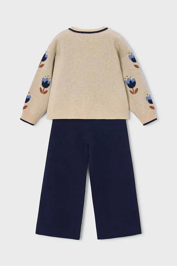 Mayoral комплект за деца с вискоза бежов 4527
