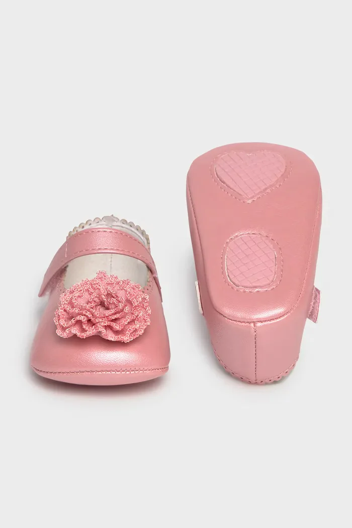 Mayoral Newborn балеринки за бебе розови 9159