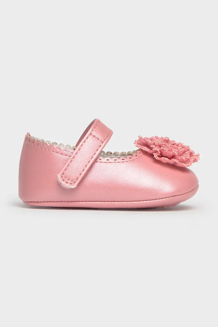 Mayoral Newborn балеринки за бебе розови 9159