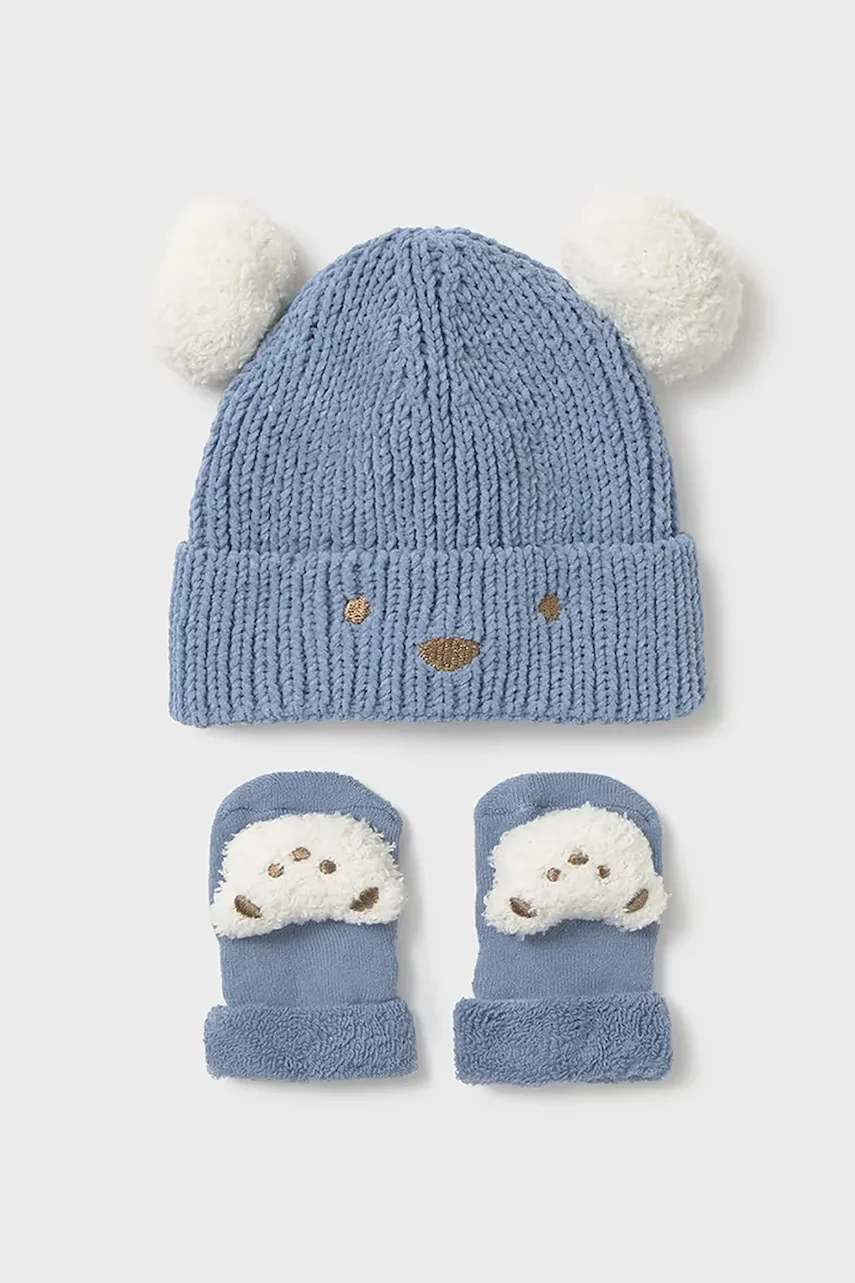 Mayoral Newborn Бебешка шапка и чорапи