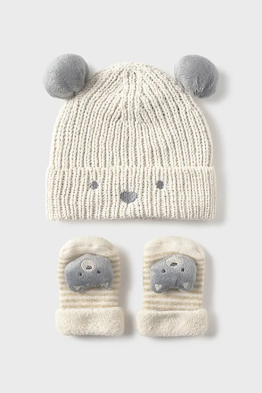 Mayoral Newborn Бебешка шапка и чорапи