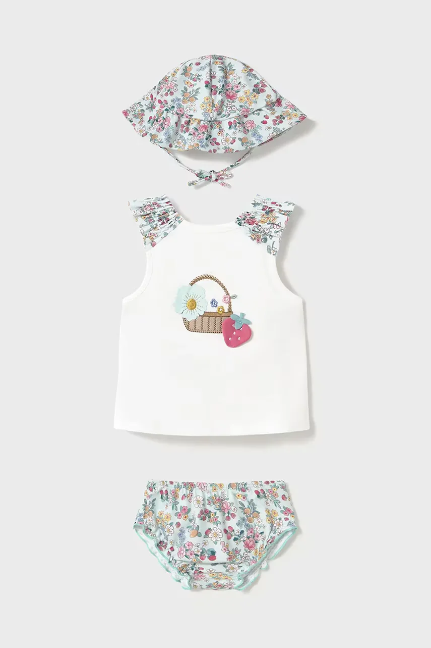 Mayoral Newborn Бебешки бански комплект