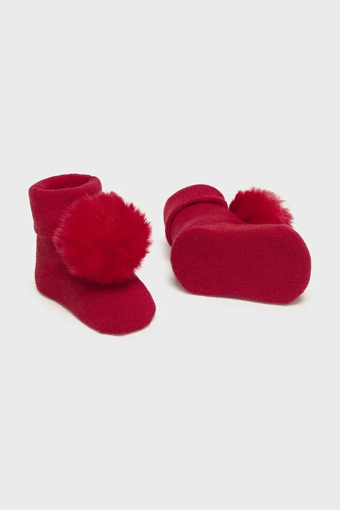 Mayoral Newborn Бебешки чорапи в розово 9922