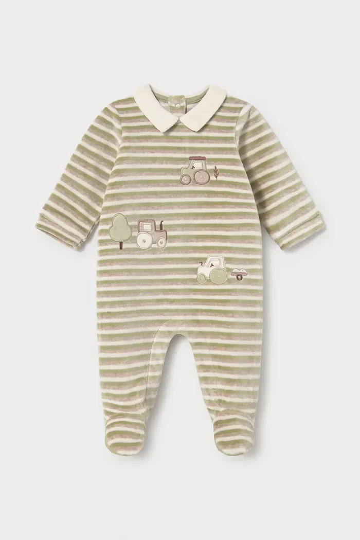 Mayoral Newborn бебешки гащеризон за спане за бебе зелен 2766