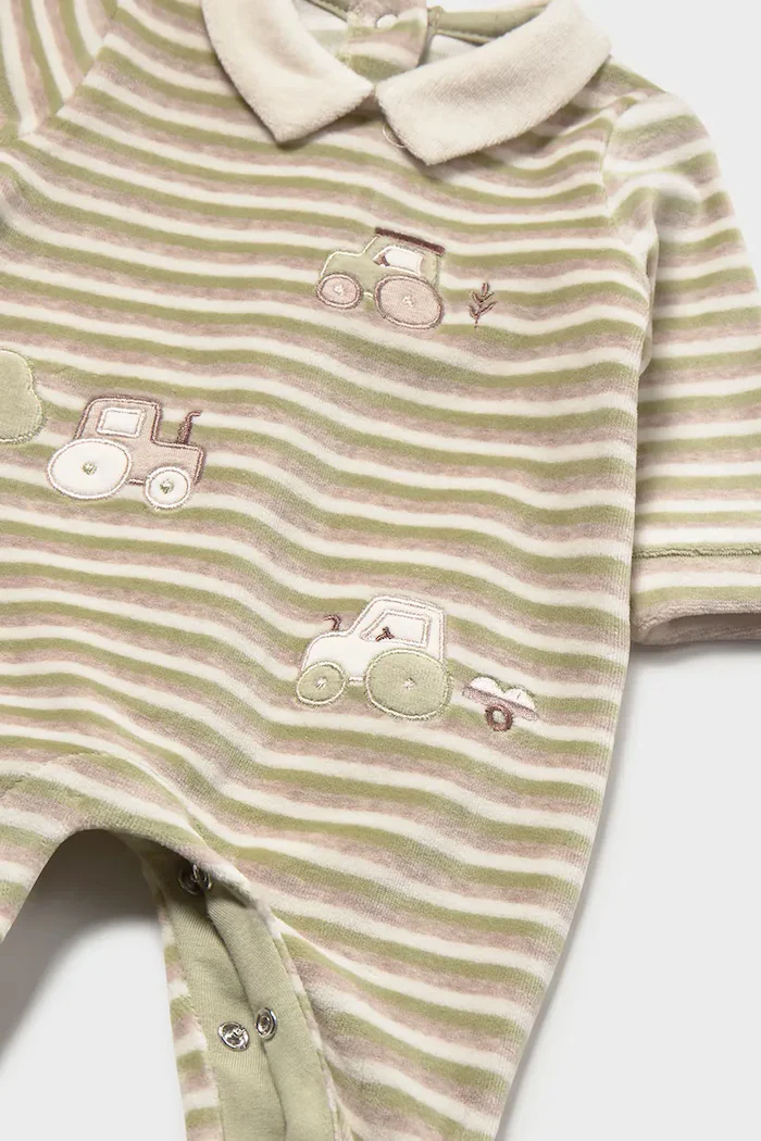 Mayoral Newborn бебешки гащеризон за спане за бебе зелен 2766