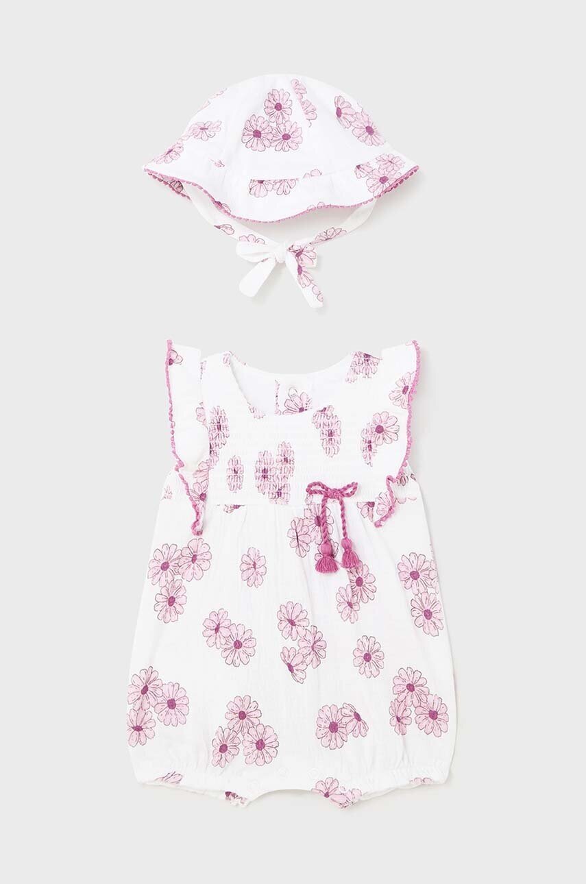 Mayoral Newborn Бебешки къс гащеризон
