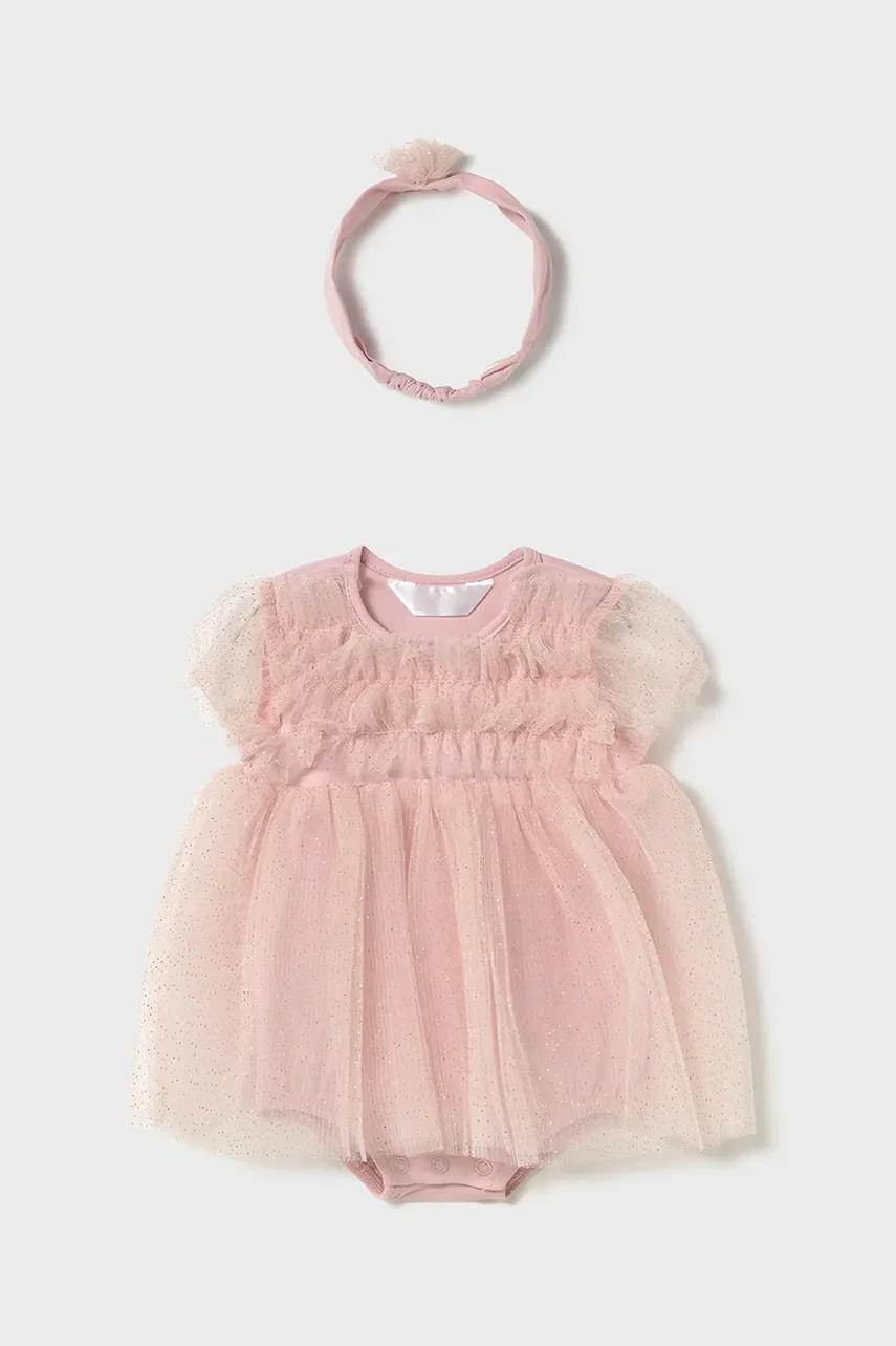 Mayoral Newborn Бебешки къс гащеризон