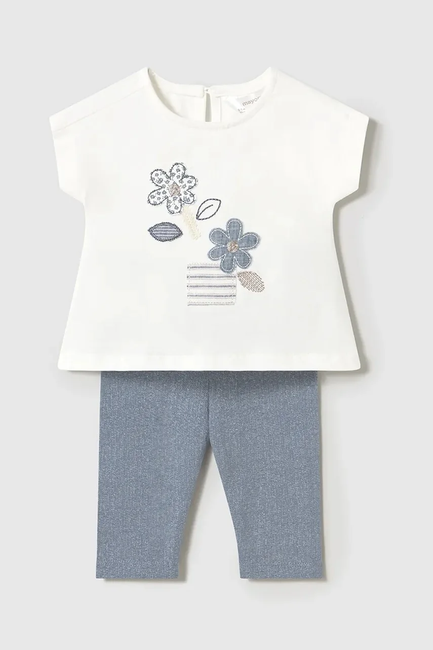 Mayoral Newborn Бебешки памучен комплект