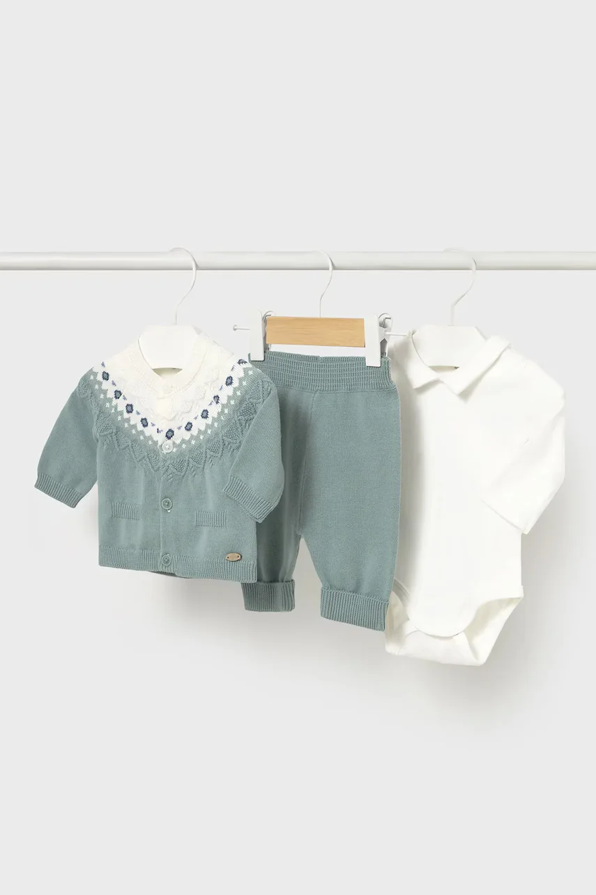 Mayoral Newborn Бебешки памучен комплект