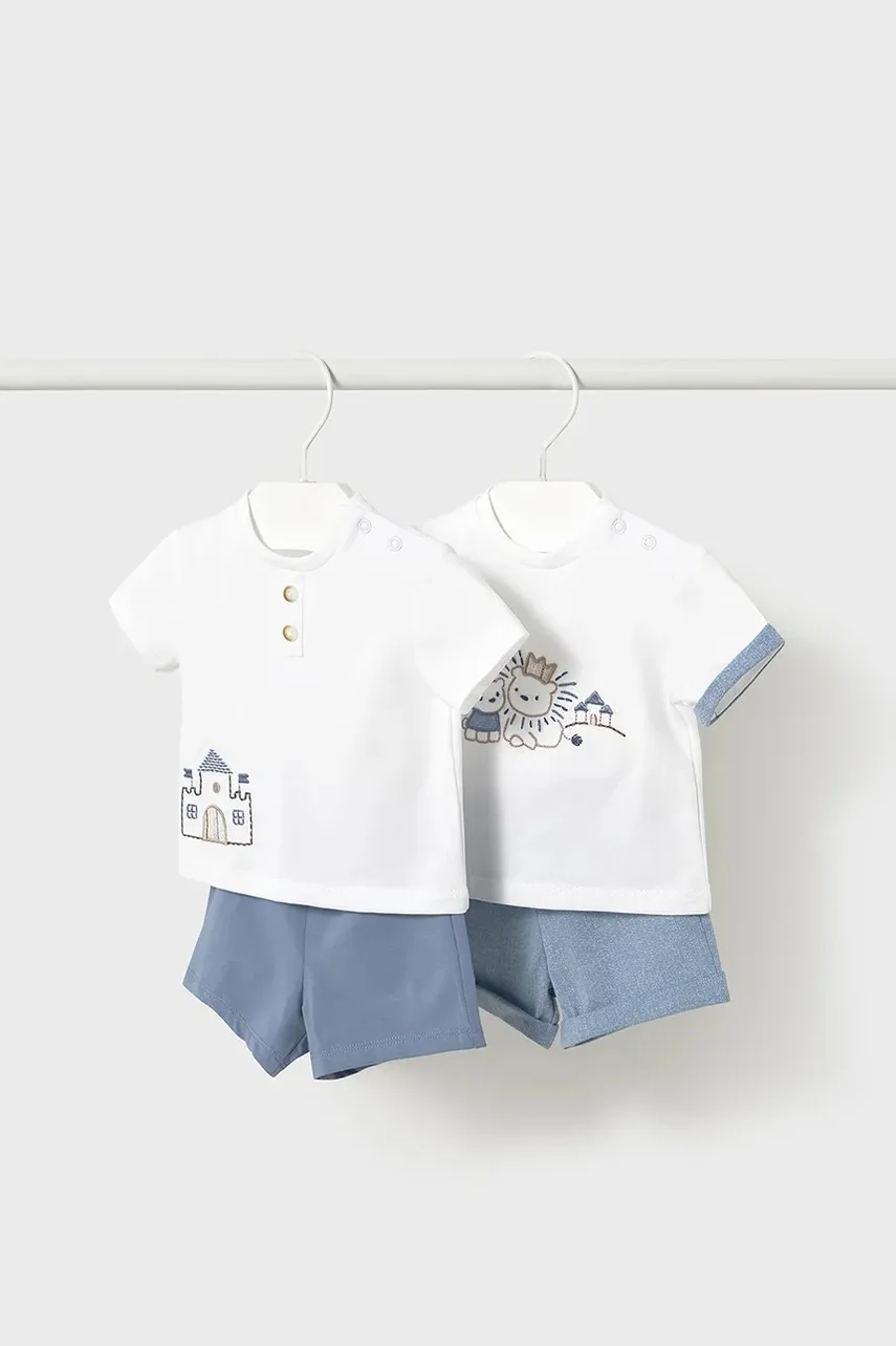 Mayoral Newborn Бебешки памучен комплект