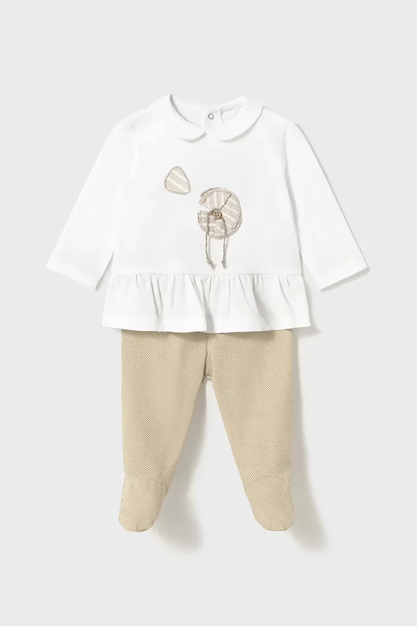 Mayoral Newborn Бебешки памучен комплект