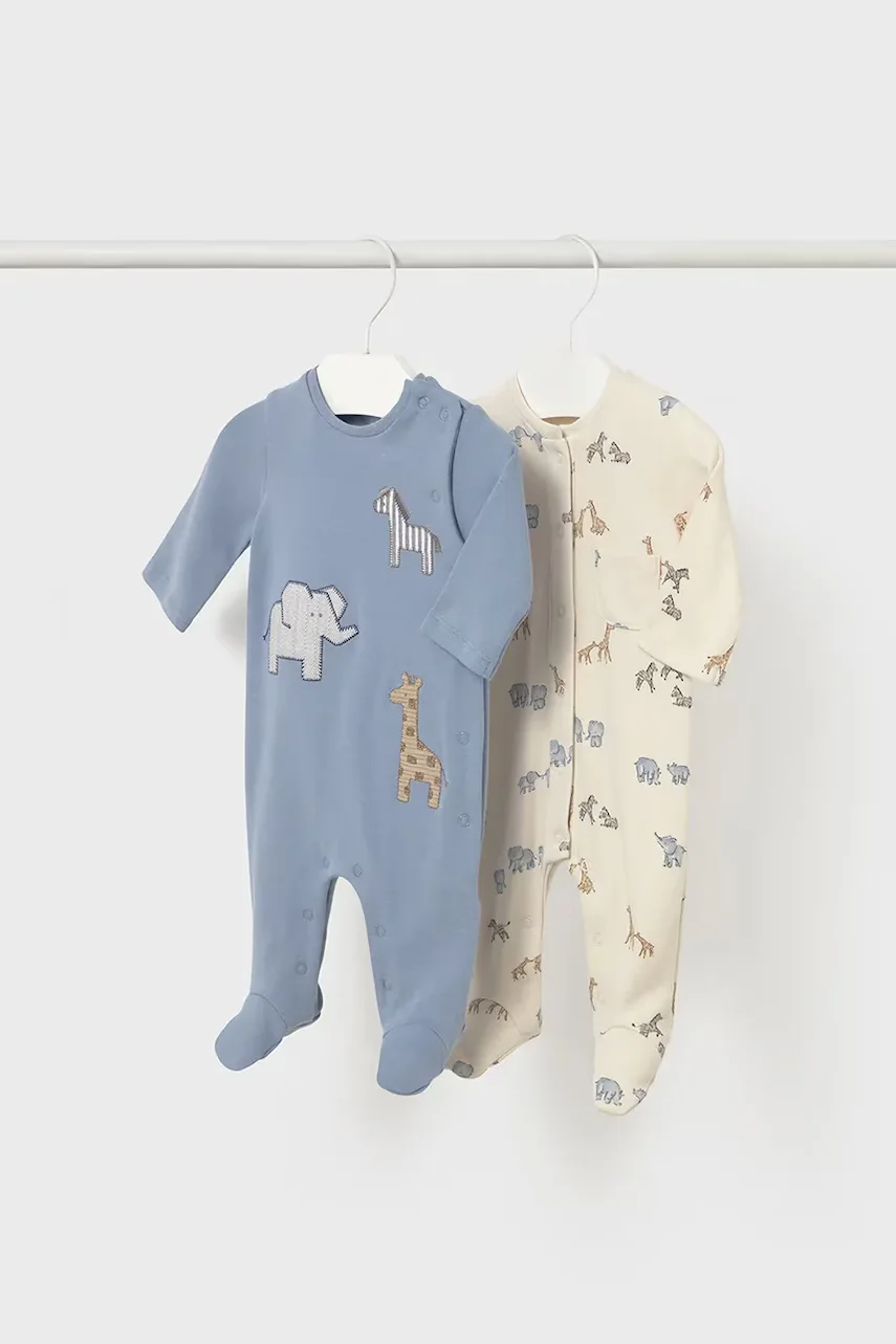 Mayoral Newborn Бебешки памучни ританки (2 броя)