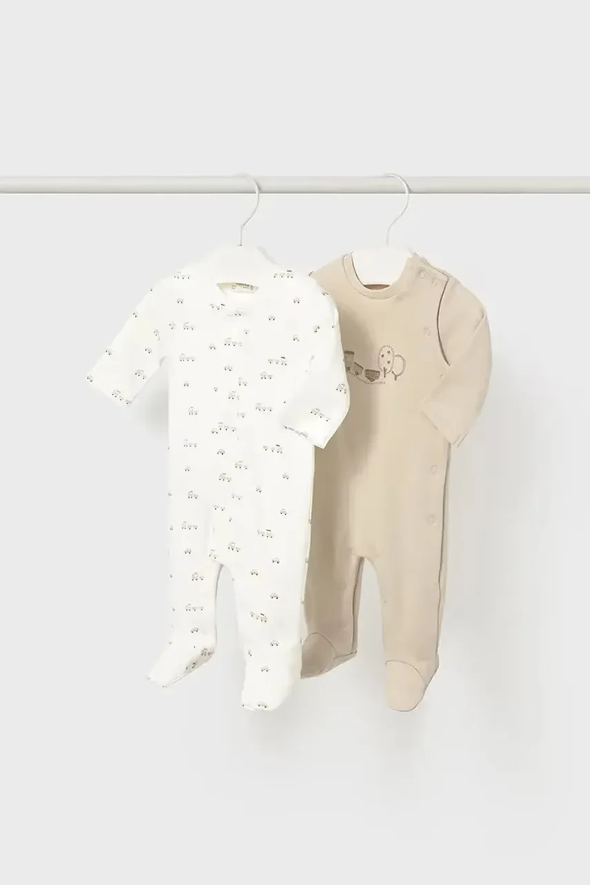 Mayoral Newborn Бебешки памучни ританки (2 броя)