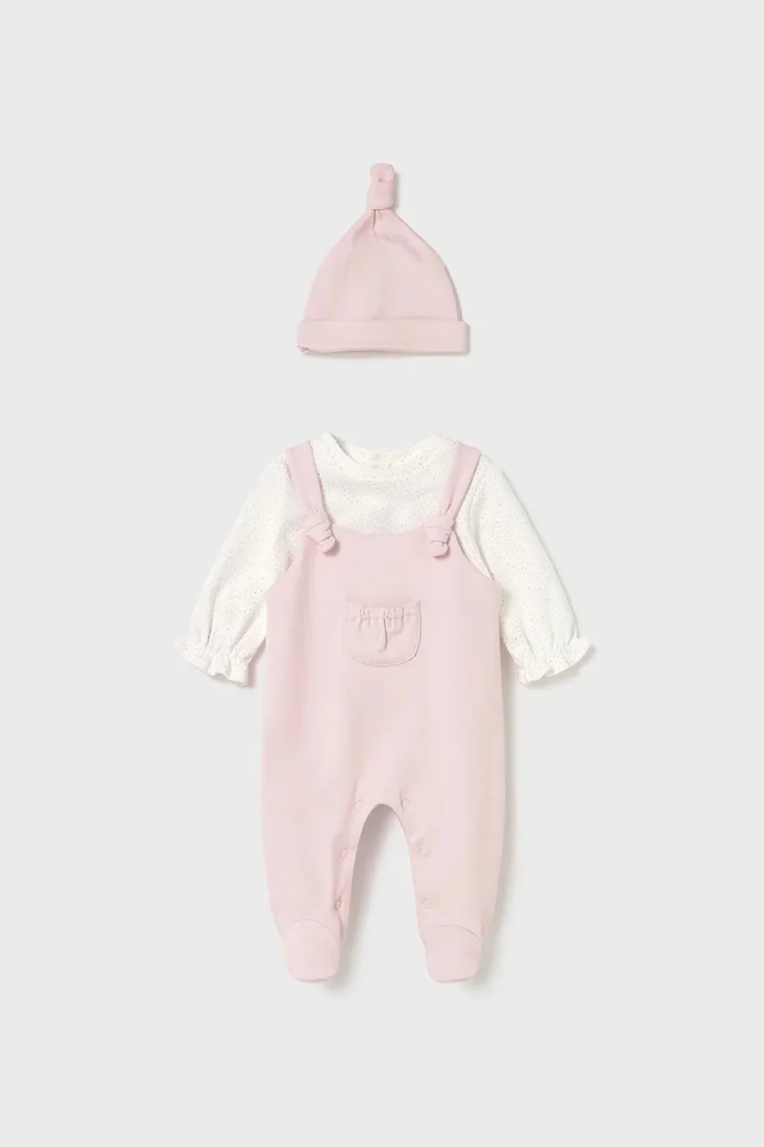 Mayoral Newborn Бебешки ританки и шапка