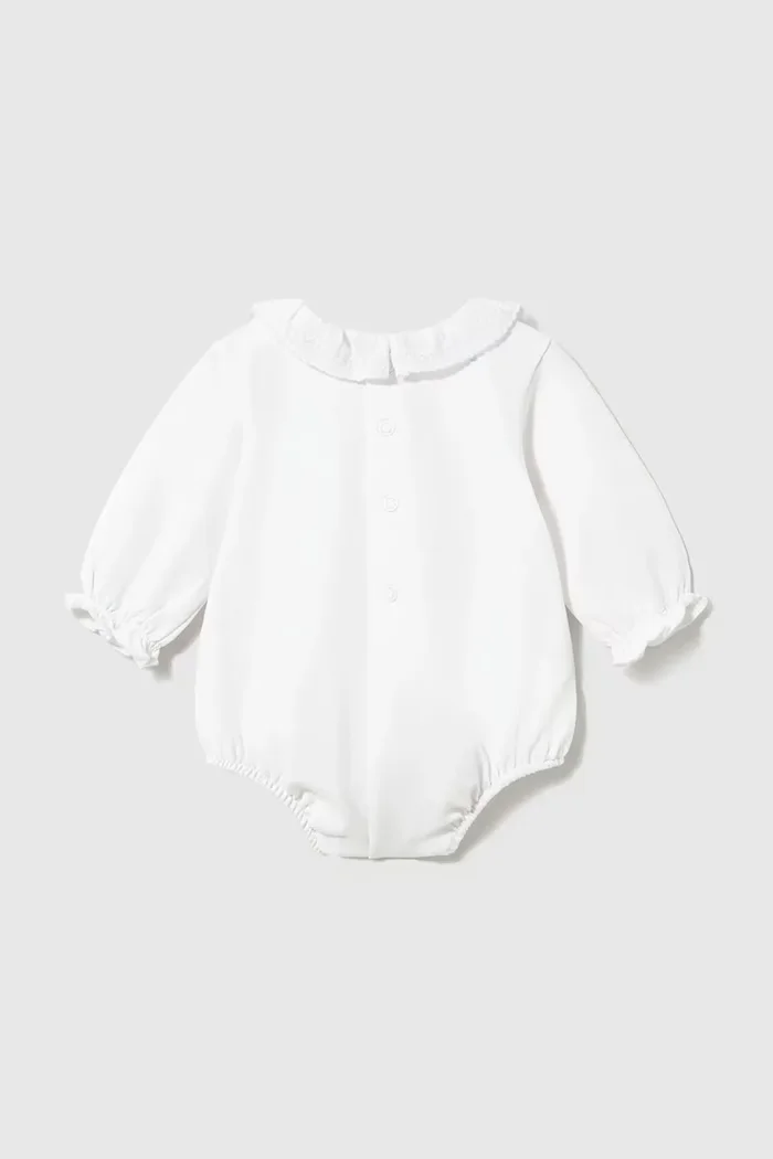 Mayoral Newborn боди за бебе бяло 2770