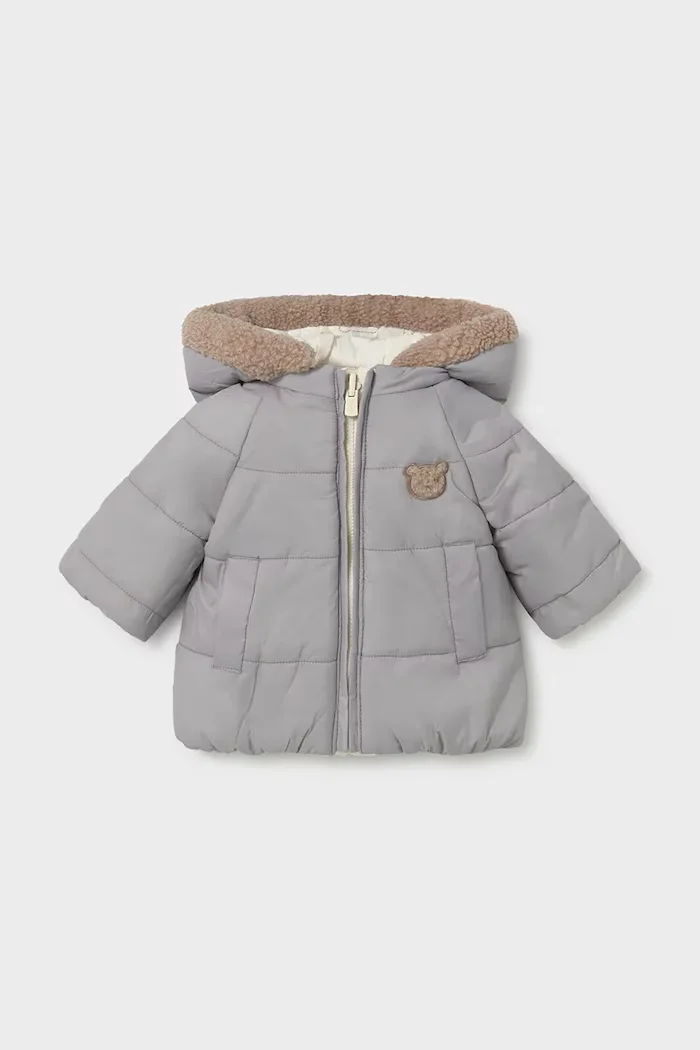 Mayoral Newborn двустранно яке за бебе бяло 2413