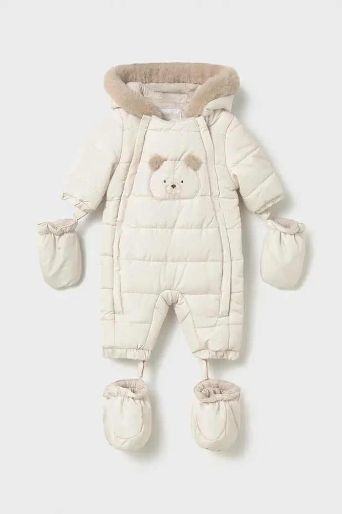 Mayoral Newborn гащеризон за бебе бежов 2602