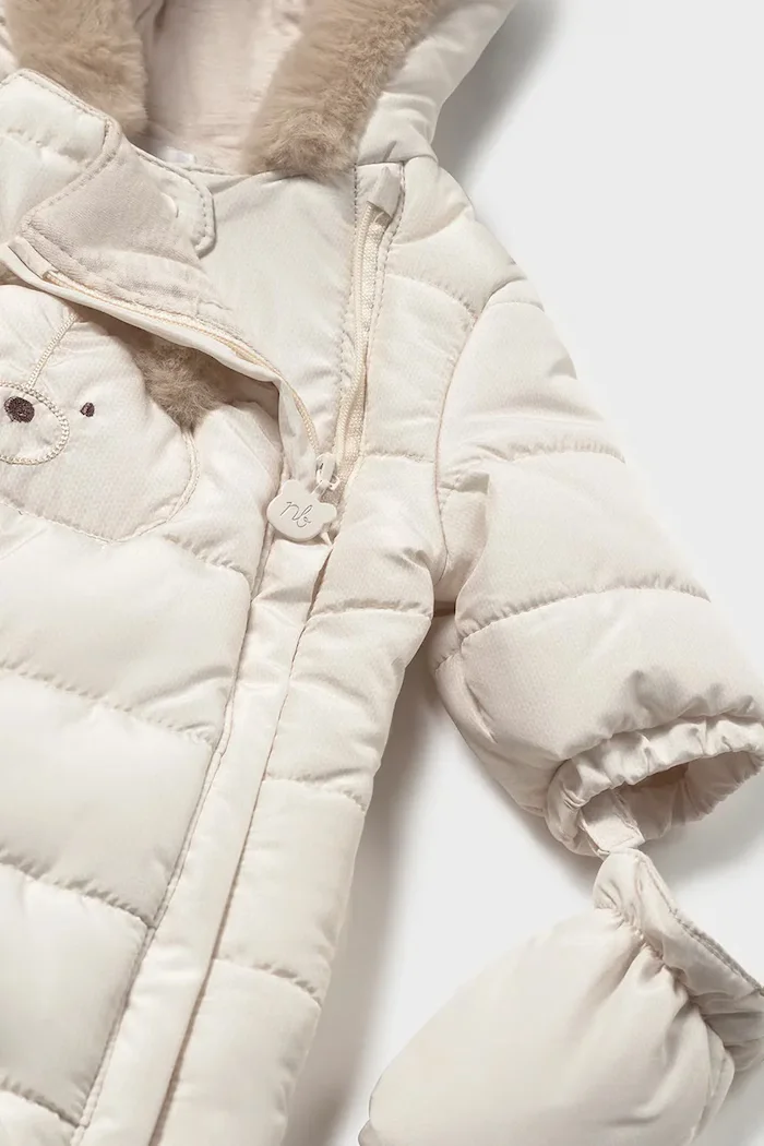 Mayoral Newborn гащеризон за бебе бежов 2602