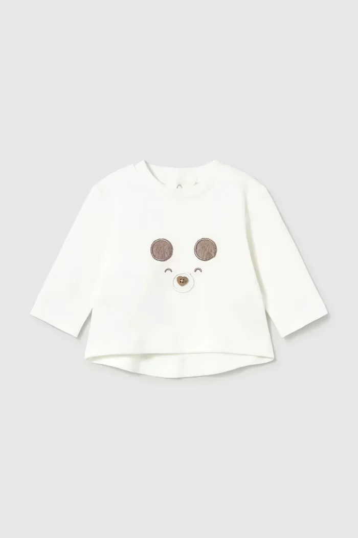 Mayoral Newborn комплект за бебе с памук тюркоазен 2656