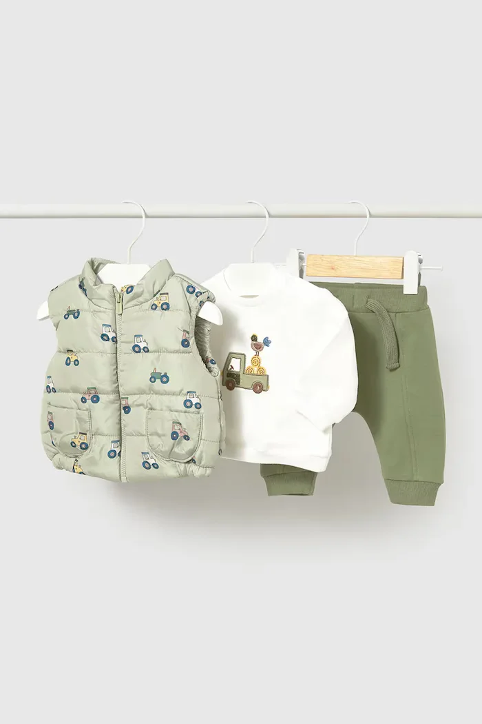 Mayoral Newborn комплект за деца зелен 2683