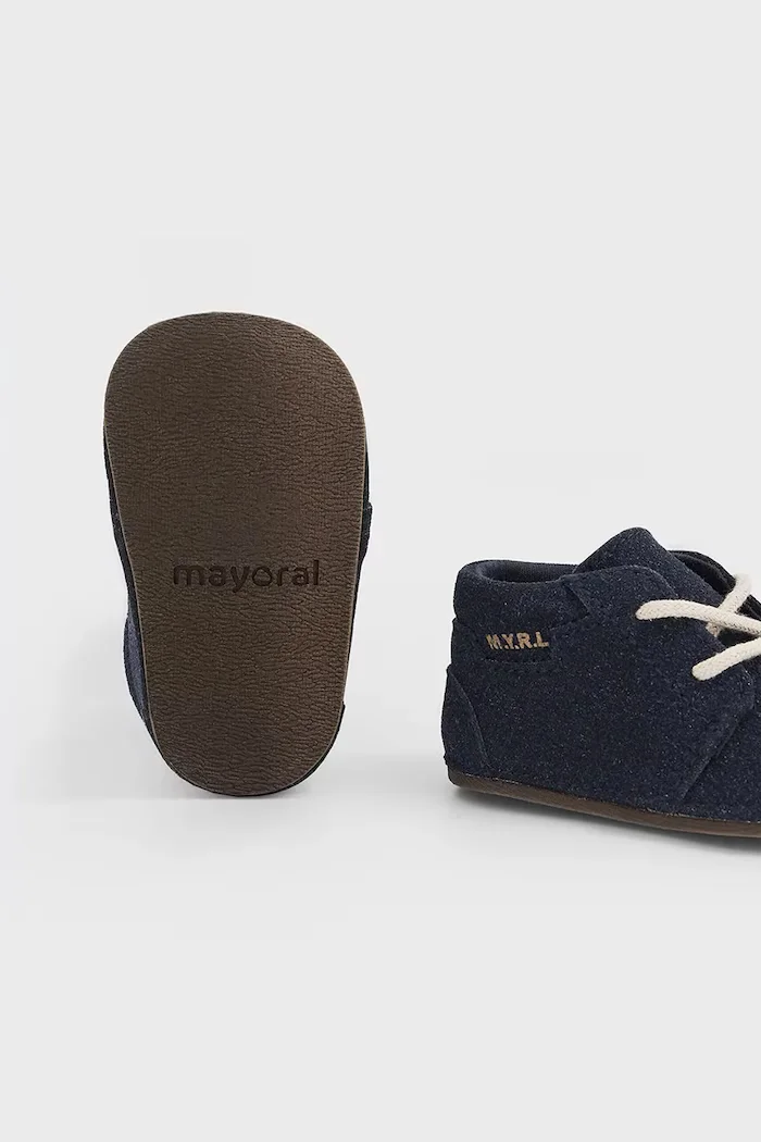 Mayoral Newborn половинки обувки за бебе тъмносини 9149
