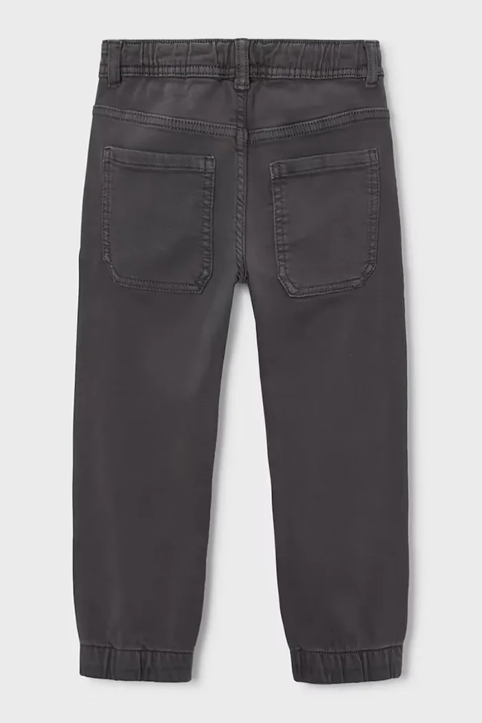 Mayoral панталон за деца с памук jogger soft сив 4511