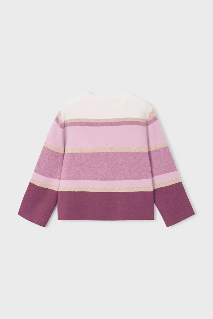 Mayoral пуловер за деца с вискоза виолетов 4317