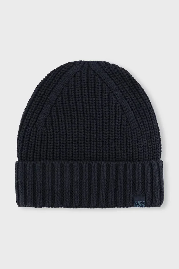 Mayoral шапка beanie за деца тъмносиня 10307