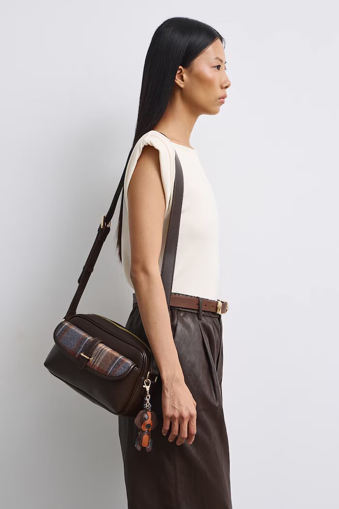 Medicine чанта crossbody дамска кафява