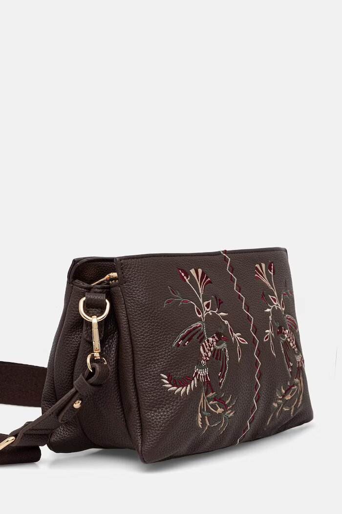Medicine чанта crossbody дамска кафява