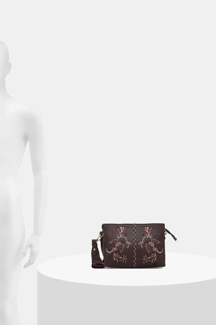 Medicine чанта crossbody дамска кафява