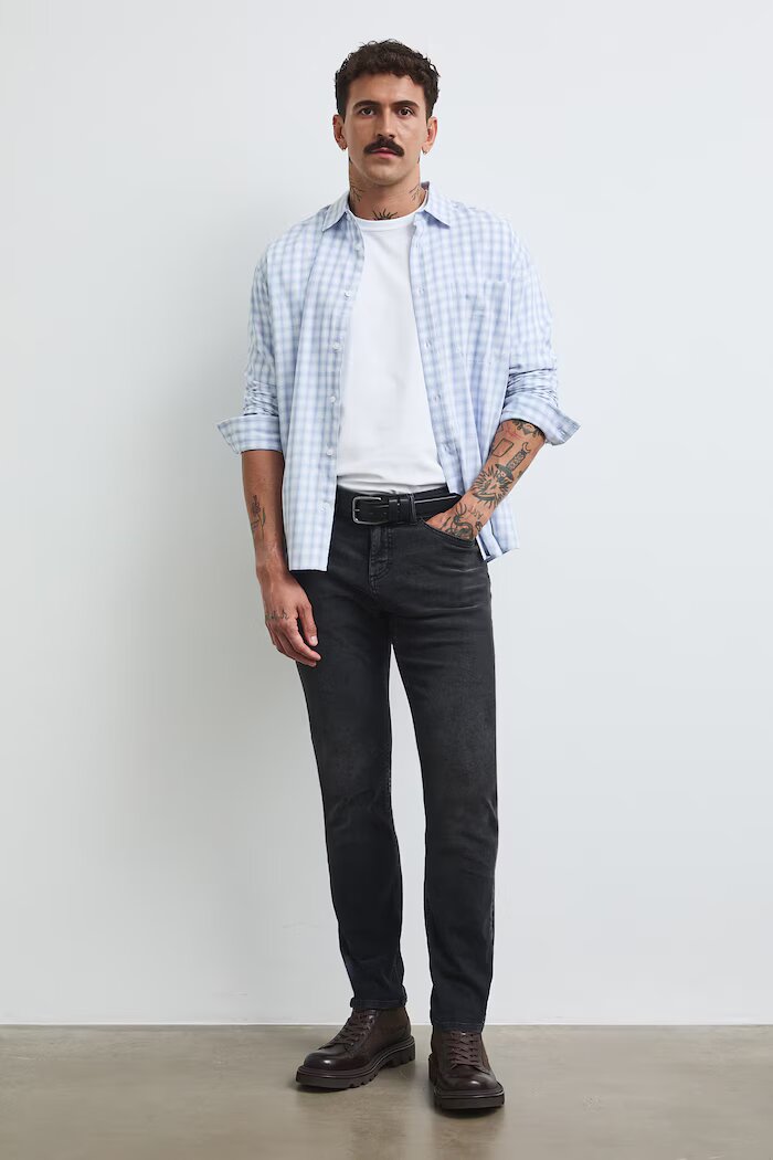 Medicine дънки slim fit мъжки черни