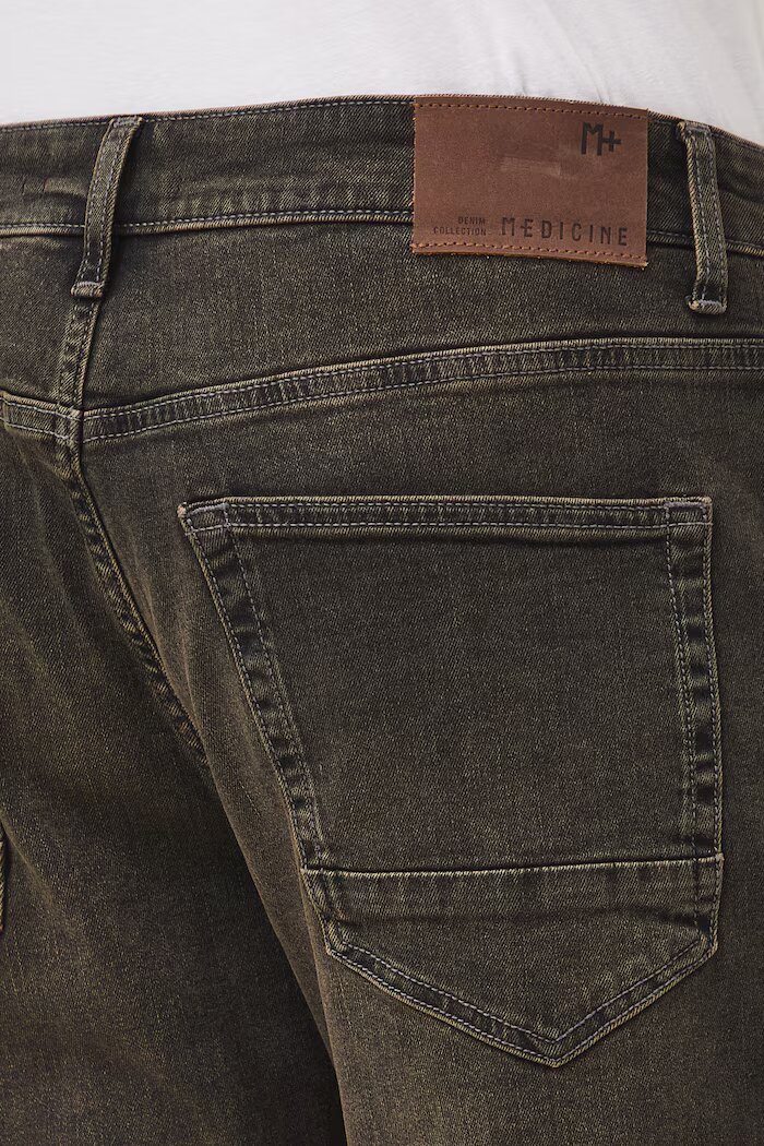Medicine дънки slim fit мъжки кафяви