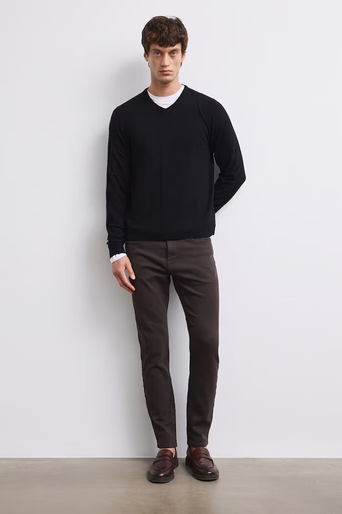 Medicine дънки slim fit мъжки кафяви
