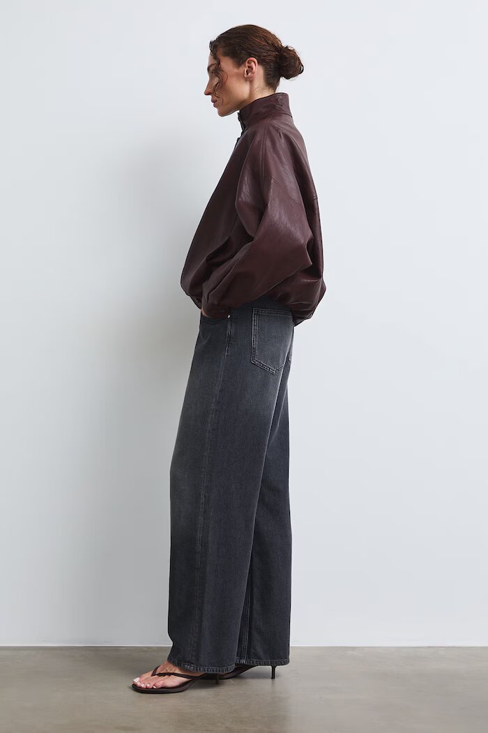 Medicine дънки wide leg дамски сиви